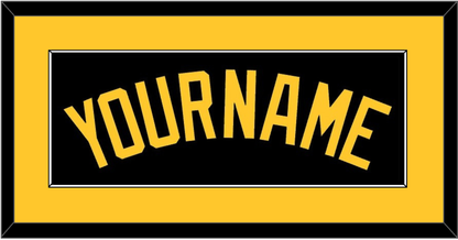 Pittsburgh Name - Alternate Black - Essential Tier 2