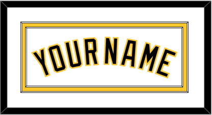 Pittsburgh Name - Home White - Signature Tier 1