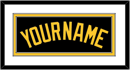 Pittsburgh Name - Alternate Black - Signature Tier 1