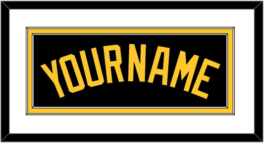 Pittsburgh Name - Alternate Black - Signature Tier 1