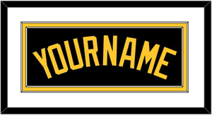 Pittsburgh Name - Alternate Black - Double Mat 1