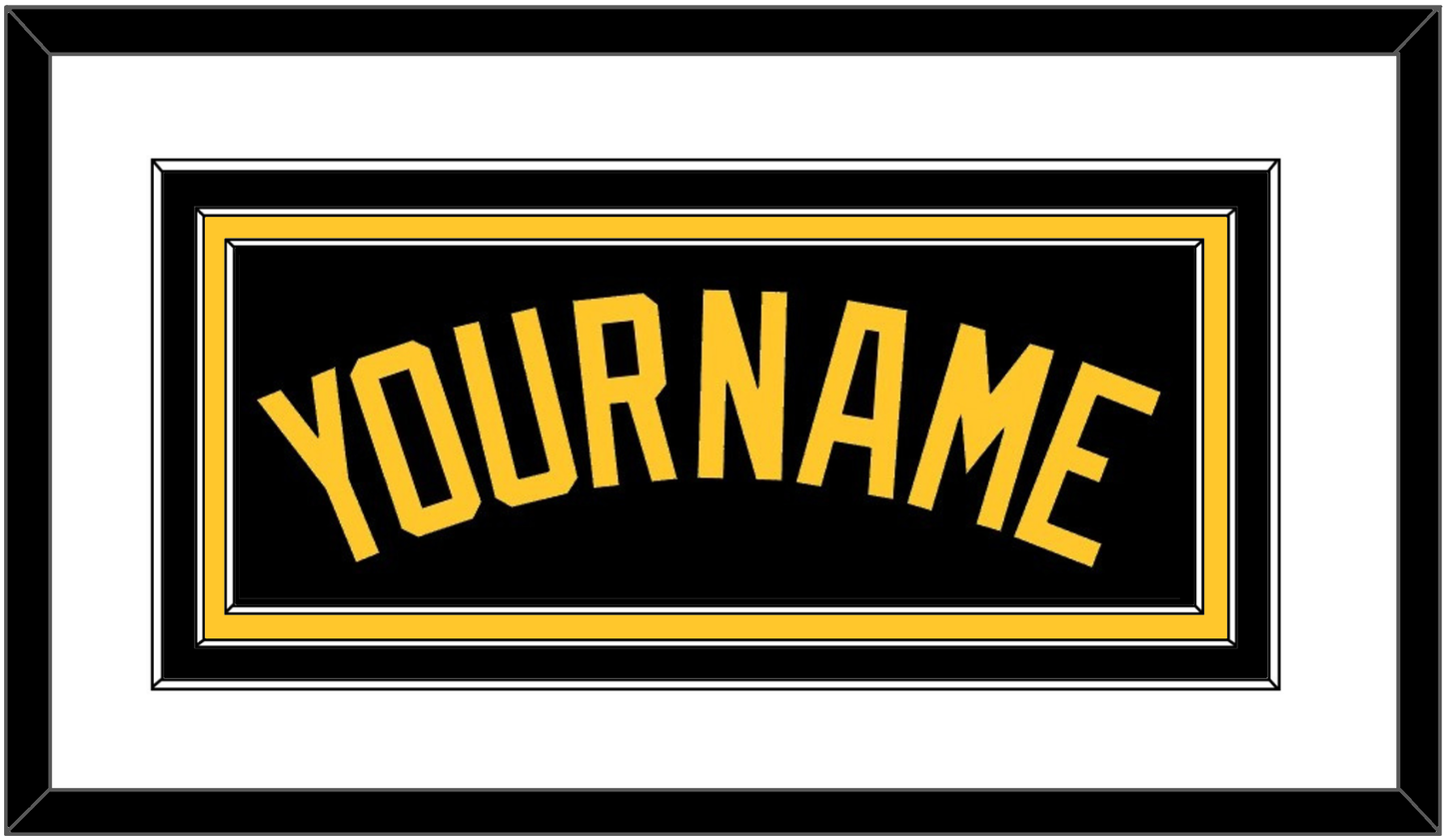 Pittsburgh Name - Alternate Black - Premier Tier 1