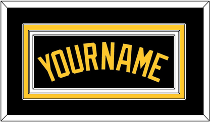 Pittsburgh Name - Alternate Black - Premier Tier 2
