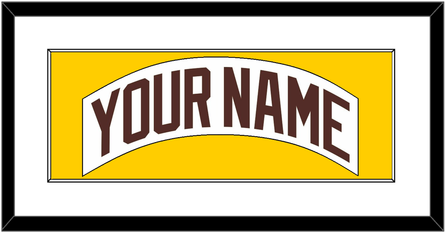 San Diego Nameplate - Home White (1980-1984) - Essential Tier 1
