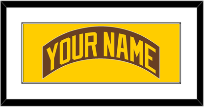 San Diego Nameplate - Road Brown (1980-1984) - Essential Tier 1