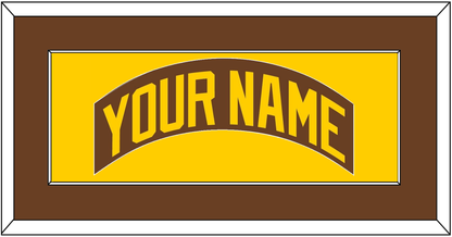 San Diego Nameplate - Road Brown (1980-1984) - Essential Tier 3