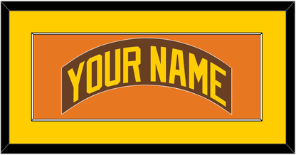 San Diego Nameplate - Road Brown (1980-1984) - Essential Tier 4