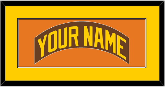 San Diego Nameplate - Road Brown (1980-1984) - Essential Tier 4
