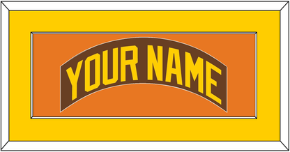 San Diego Nameplate - Road Brown (1980-1984) - Essential Tier 4