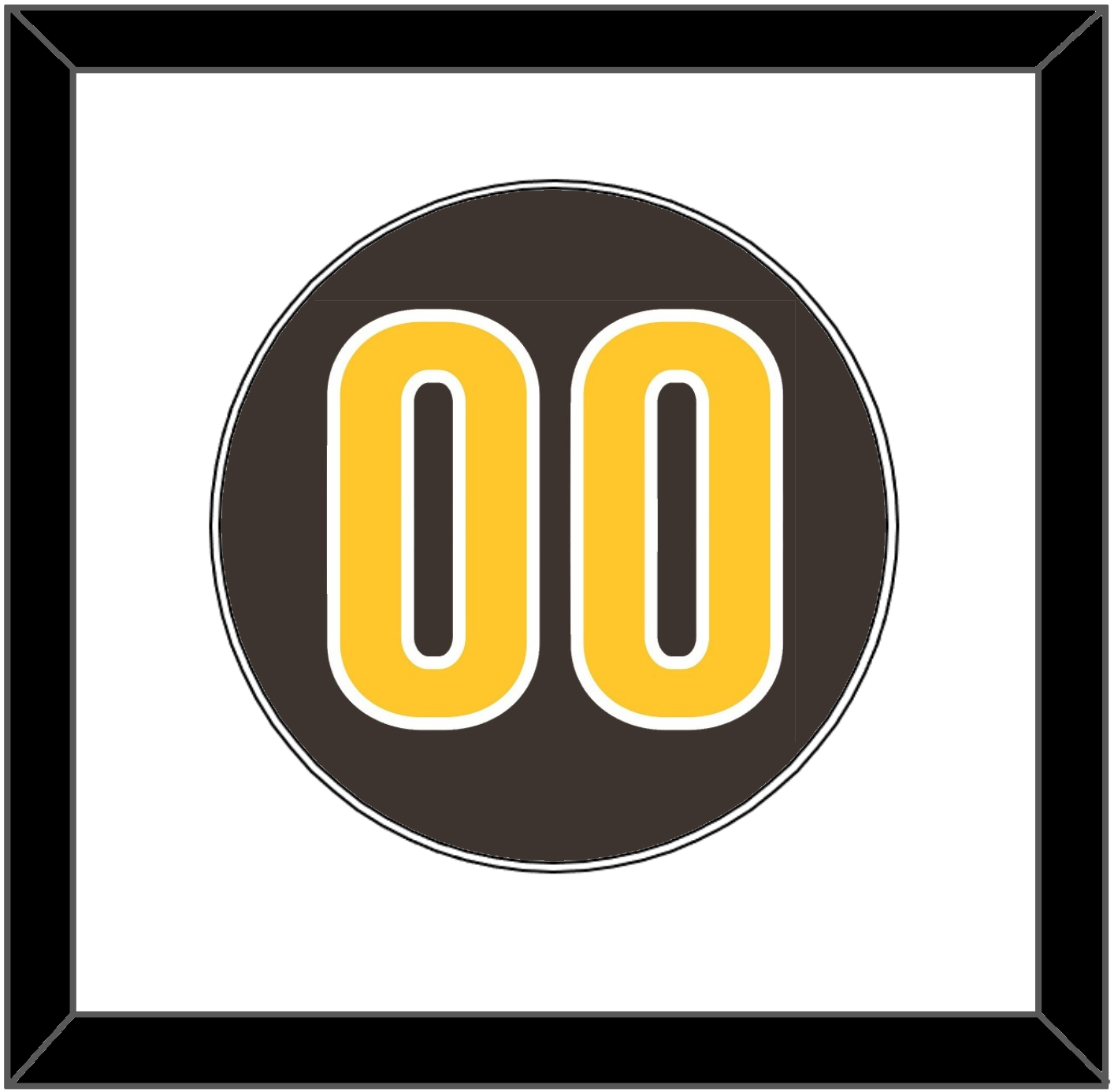San Diego Number - Alternate Brown - Essential Tier 1
