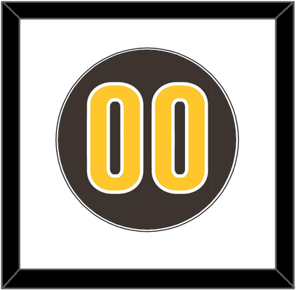 San Diego Number - Alternate Brown - Essential Tier 1