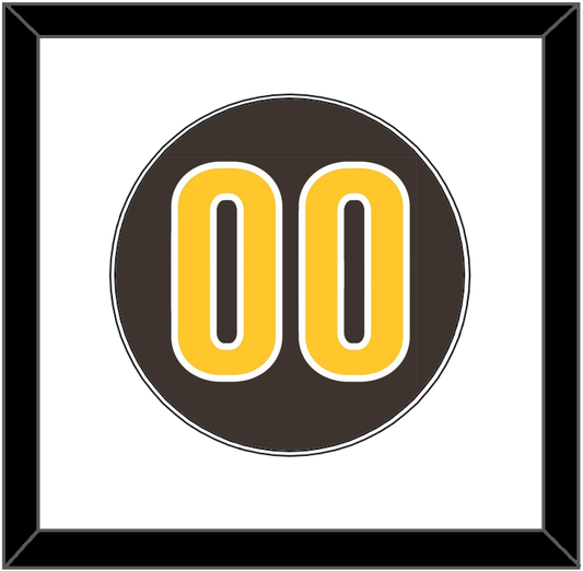 San Diego Number - Alternate Brown - Essential Tier 1