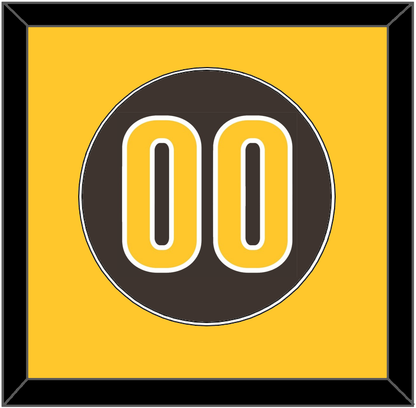 San Diego Number - Alternate Brown - Essential Tier 2