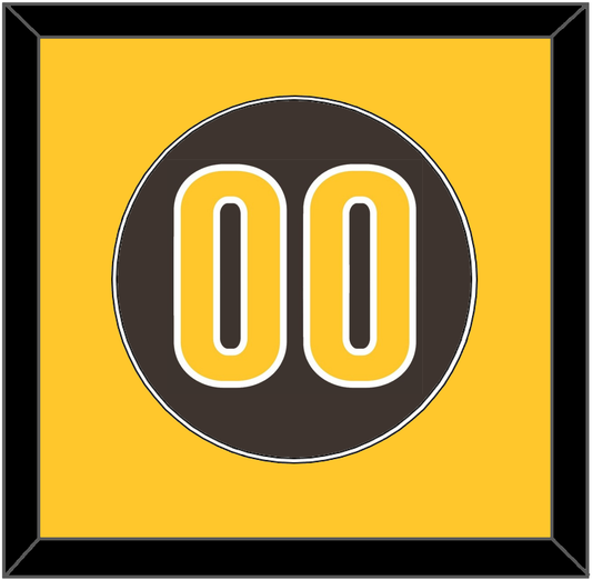 San Diego Number - Alternate Brown - Essential Tier 2