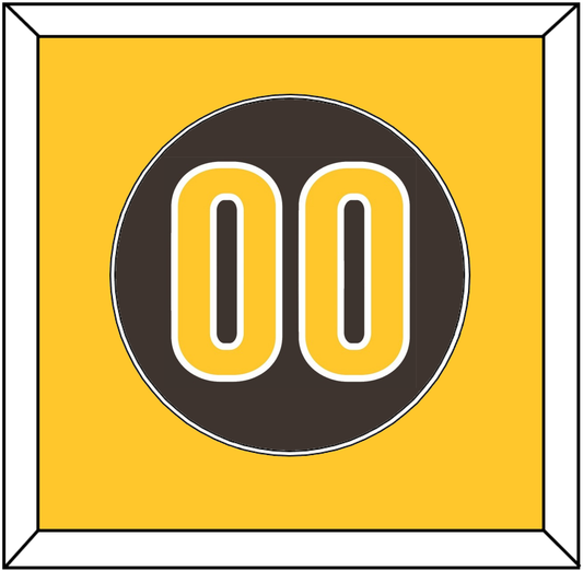 San Diego Number - Alternate Brown - Essential Tier 2