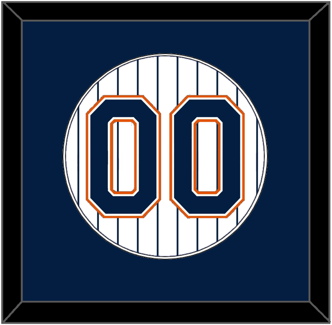 San Diego Number - Home White Pinstripes (1991-2001) - Essential Tier 1