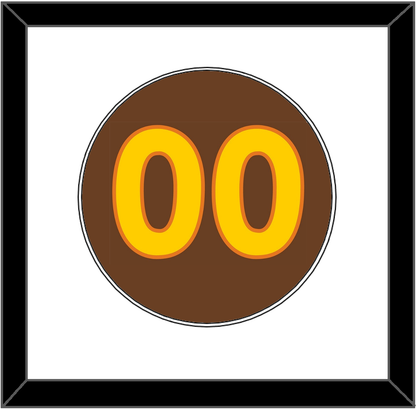San Diego Number - Road Brown (1980-1984) - Essential Tier 1