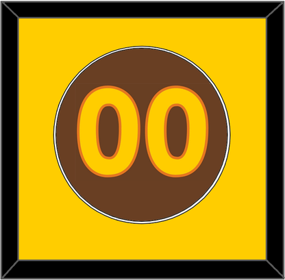 San Diego Number - Road Brown (1980-1984) - Essential Tier 2