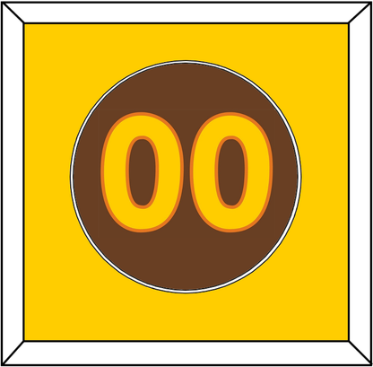 San Diego Number - Road Brown (1980-1984) - Essential Tier 2