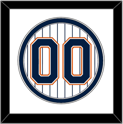 San Diego Number - Home White Pinstripes (1991-2001) - Signature Tier 1
