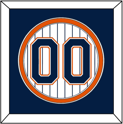 San Diego Number - Home White Pinstripes (1991-2001) - Signature Tier 2