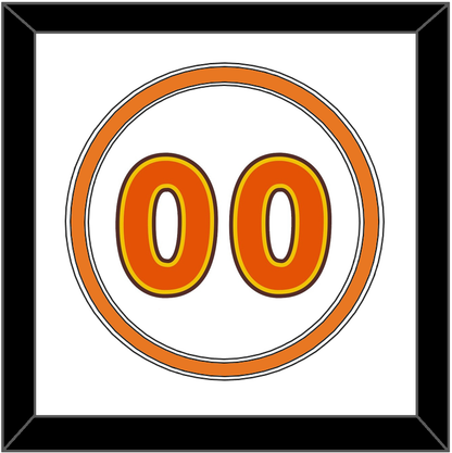 San Diego Number - Home White (1980-1984) - Signature Tier 2