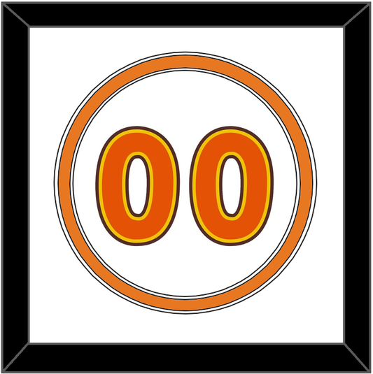 San Diego Number - Home White (1980-1984) - Signature Tier 2