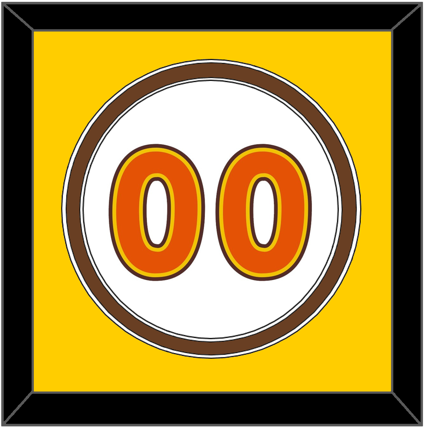 San Diego Number - Home White (1980-1984) - Signature Tier 4