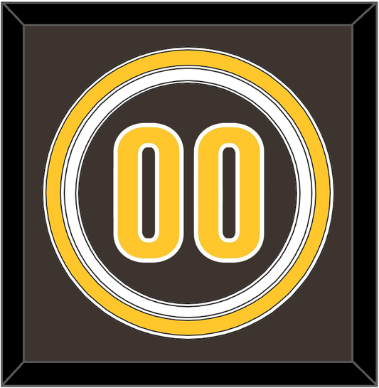 San Diego Number - Alternate Brown - Premier Tier 2