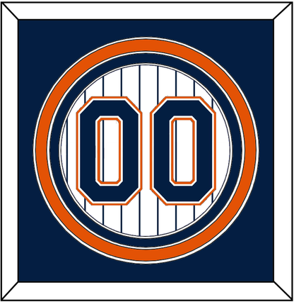 San Diego Number - Home White Pinstripes (1991-2001)- Premier Tier 2
