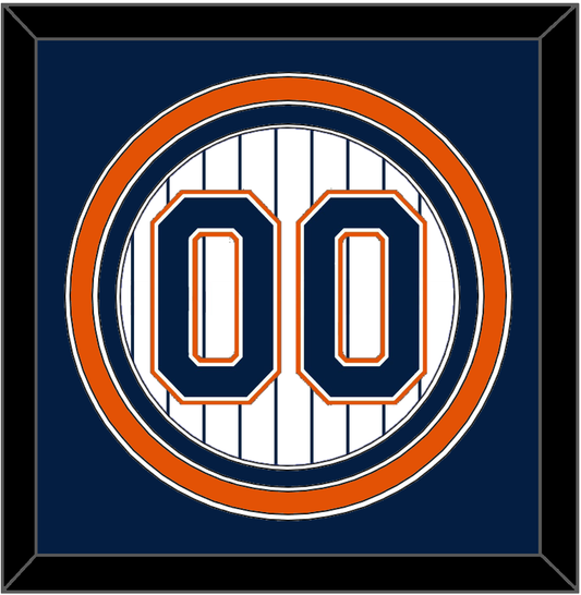 San Diego Number - Home White Pinstripes (1991-2001)- Premier Tier 2