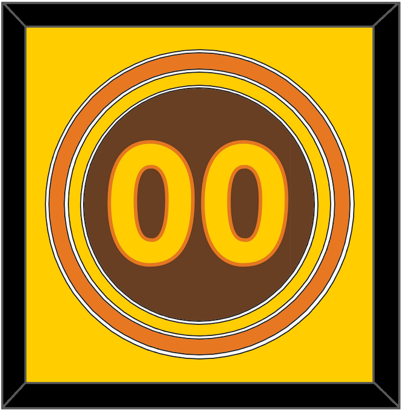 San Diego Number - Road Brown (1980-1984) - Premier Tier 3