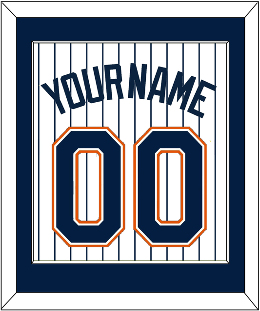 San Diego Name & Number - Home White Pinstripes (1991-2001) - Essential Tier 1