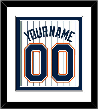 San Diego Name & Number - Home White Pinstripes (1991-2001) - Signature Tier 1