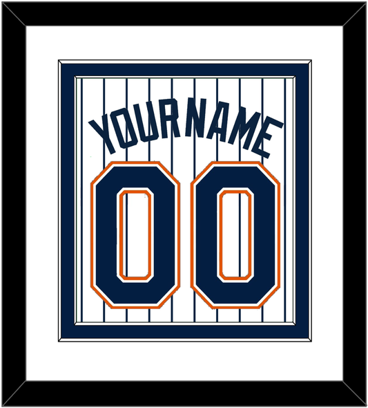 San Diego Name & Number - Home White Pinstripes (1991-2001) - Signature Tier 1