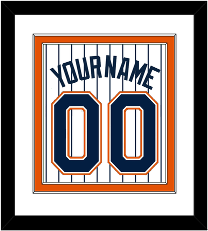 San Diego Name & Number - Home White Pinstripes (1991-2001) - Signature Tier 2
