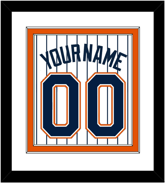 San Diego Name & Number - Home White Pinstripes (1991-2001) - Signature Tier 2