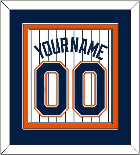 San Diego Name & Number - Home White Pinstripes (1991-2001) - Signature Tier 3