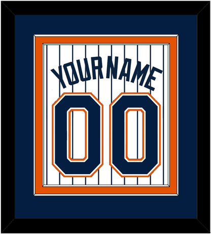 San Diego Name & Number - Home White Pinstripes (1991-2001) - Signature Tier 3