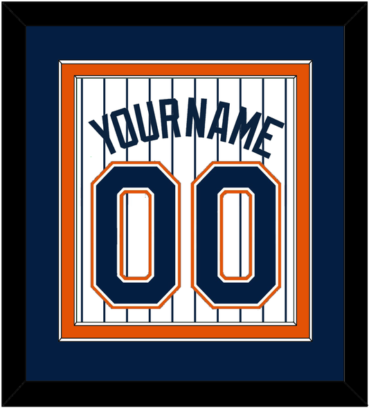San Diego Name & Number - Home White Pinstripes (1991-2001) - Signature Tier 3