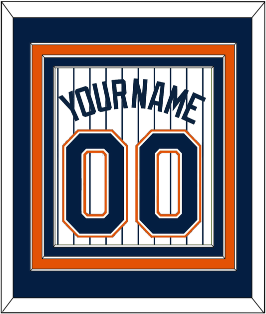 San Diego Name & Number - Home White Pinstripes (1991-2001) - Premier Tier 2