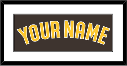 San Diego Name - Alternate Brown - Essential Tier 1