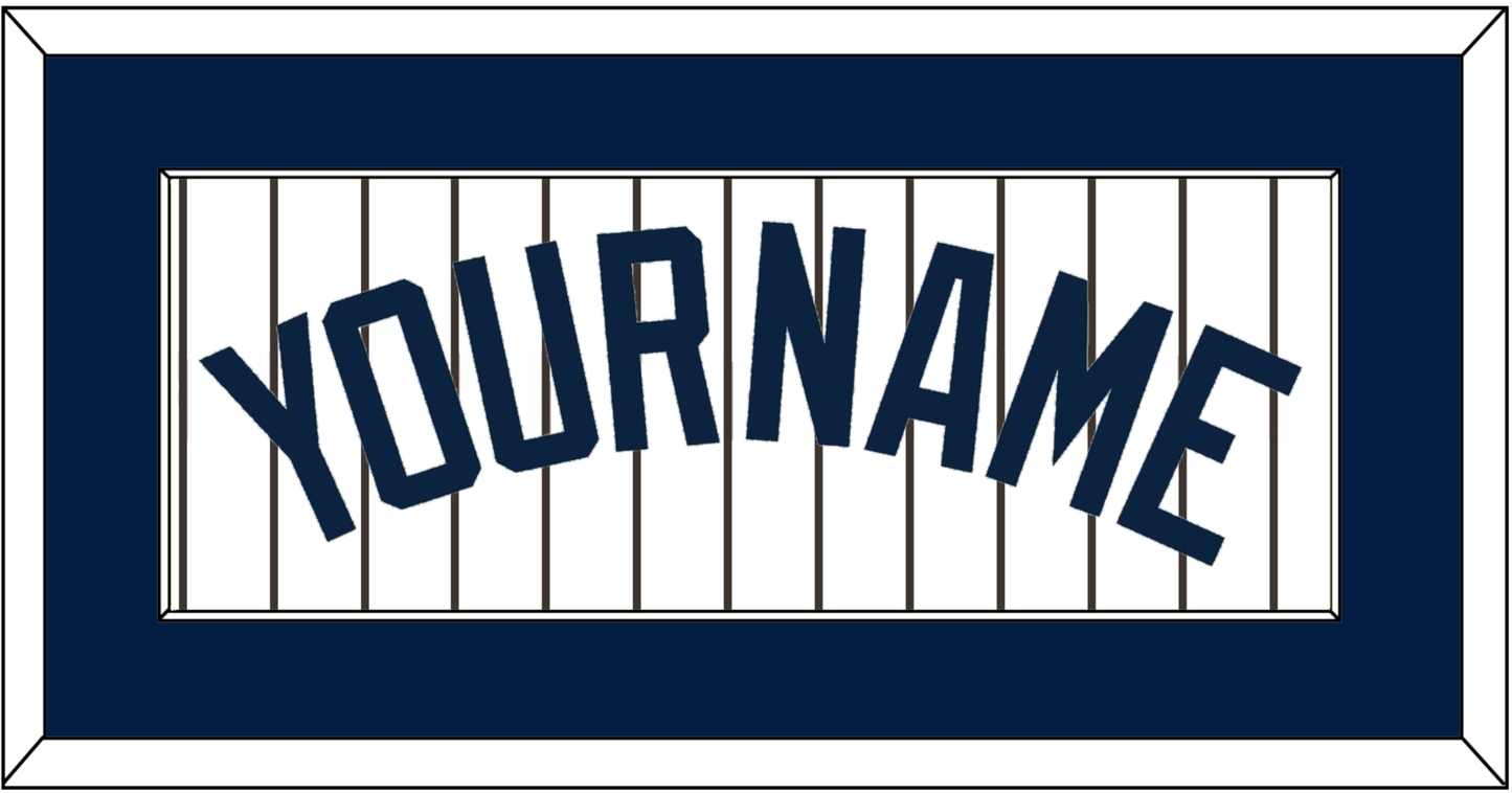 San Diego Name - Home White Pinstripes (1991-2001) - Essential Tier 1
