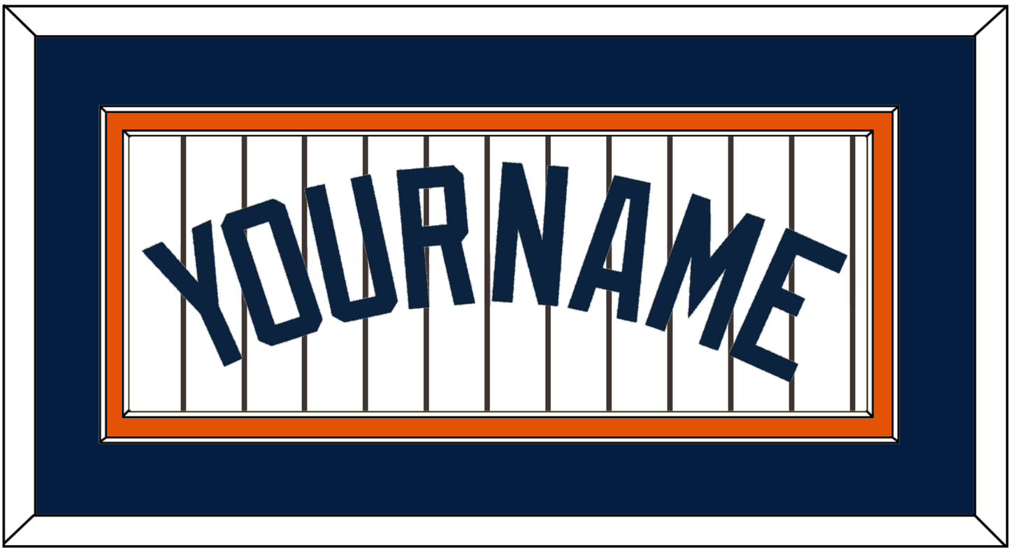 San Diego Name - Home White Pinstripes (1991-2001) - Signature Tier 2