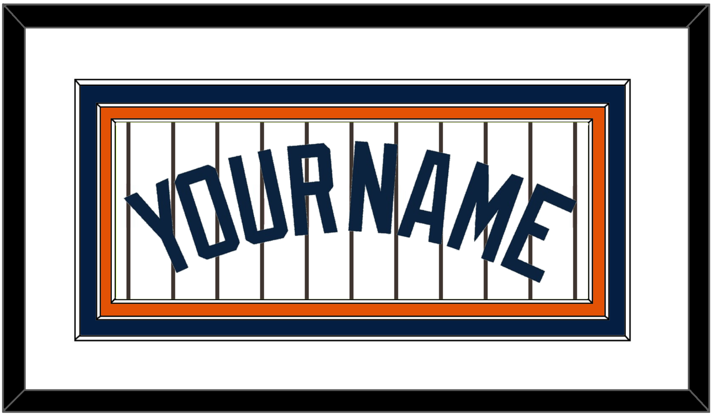 San Diego Name - Home White Pinstripes (1991-2001) - Premier Tier 1
