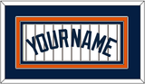 San Diego Name - Home White Pinstripes (1991-2001) - Triple Mat 2