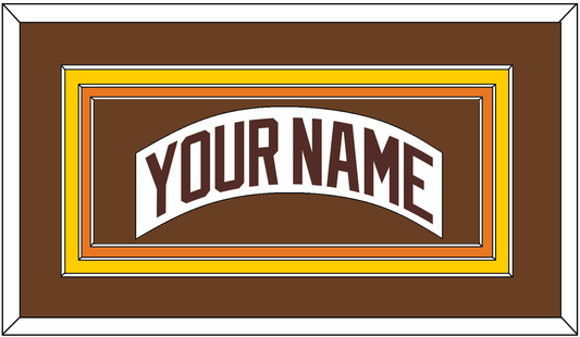 San Diego Nameplate - Home White (1980-1984) - Premier Tier 2