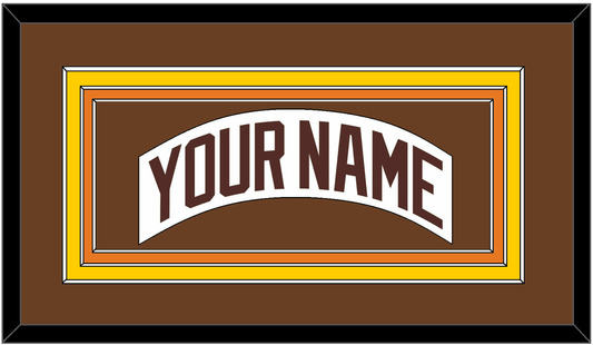 San Diego Nameplate - Home White (1980-1984) - Premier Tier 2