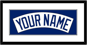 Seattle Nameplate - Home White (1987-1992) - Single Mat 1