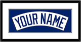 Seattle Nameplate - Home White (1987-1992) - Single Mat 1